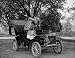 early 1900s photo HARRIS, JOHN E., MRS. IN AUTO