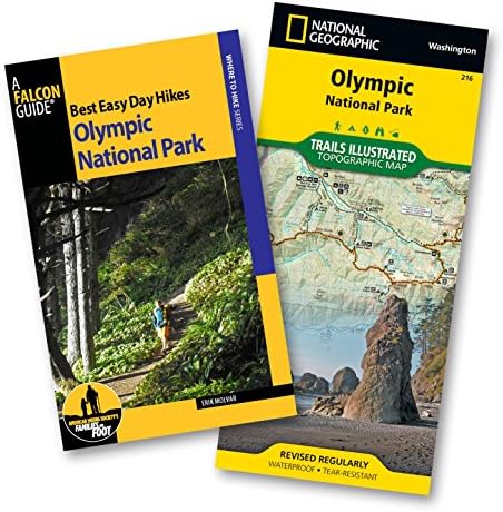 Best Easy Day Hiking Guide and Trail Map Bundle: Olympic National Park (Best Easy Day Hikes Series)