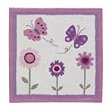 Tiddliwinks Lilac Butterfly Rug