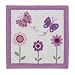 Tiddliwinks Lilac Butterfly Rug