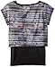 PUMA Big Girls' Printed Twofer Tee