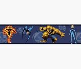 Fantastic Four Licensed Room Decoration Border Pattern (1030B)