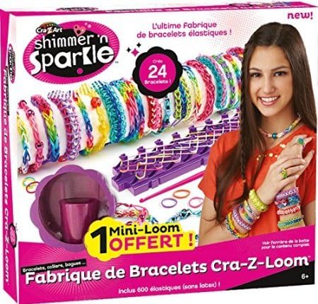 Cra-Z-Art Shimmer 'n Sparkle Cra-Z-Loom Bracelet Maker