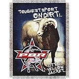Little Yellow Jacket Triple Woven Jacquard Pro Rodeo Throw (051 Series) (48"x60")