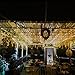Nofonda 300led Window Curtain Icicle Lights String Fairy Light Wedding Party Home Garden Decorations 3m*3m (Warm White)