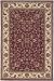 Red Ivory Brown/Dark Brown by Radici Area Rugs Style Collection