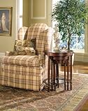 Heirloom Cherry Round 3-Piece Nested Tables By Powell Furniture