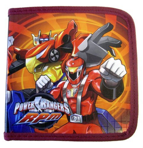 Power Rangers RPM CD/DVD Holder - Bandai Power Rangers RPM CD/DVD Case (colors may vary)
