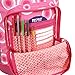 J World New York Sunrise Rolling Backpack, Pink Target, One Size