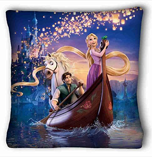 Custom Cotton &amp; Polyester Soft ( Tangled ) Pillow Covers Bedding Accessories Size 20"X30" suitable for X-Long Twin-bed
