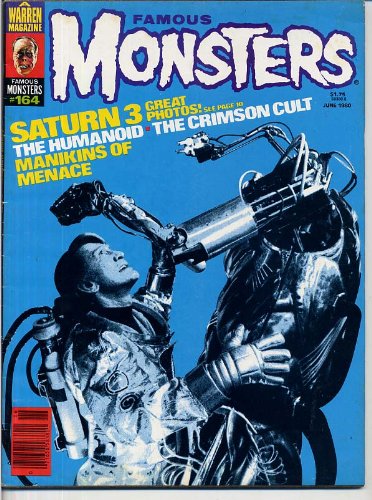 Famous Monsters of Filmland 164 SATURN 3 Farrah Fawcett CRIMSON CULT Stephen King HUMANOID June 1980 C