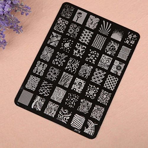 Tools Template Manicure Nail Art Stamping XY Series Pattern XY13