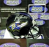 Ray Rice Autographed/Hand Signed Football Mini Helmet (Baltimore Ravens)