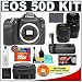 Electronics Canon EOS 50D Digital SLR Camera Body + Canon BG-E2N Grip + Tamron 28-80mm & 70-300mm Lens Set + 16GB Card + Battery + Case + Cameta Bonus Accessory Kit REVIEWS