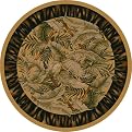 Jungle Fever Rug- Light Maize(7'7" Round)