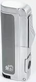 Colibri Paradigm Gunmetal and Satin Silver Cigar Torch Lighter