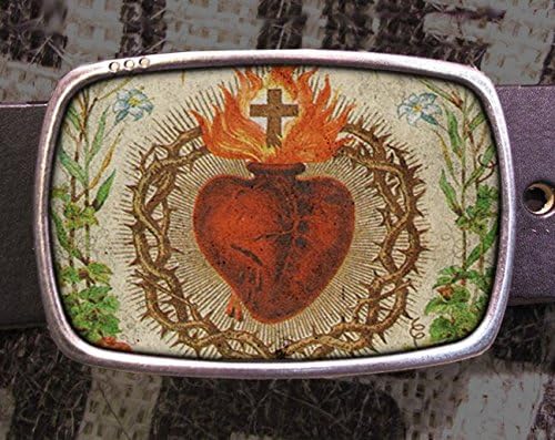 Sacred Heart Belt Buckle