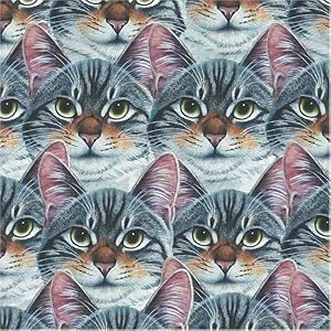 Cat Mosaic Fleece Throw Blanket