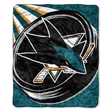 San Jose Sharks Super-Soft Sherpa Blanket