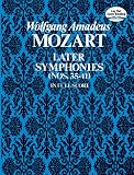 Later Symphonies (Nos. 35-41) in Full Score