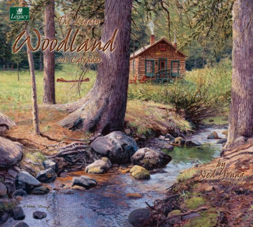 Cheap Legacy 2013 Wall Calendar, Woodland by Ned Young (WCA9238) (B0089K38I4)