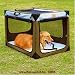 Fabric Steel Frame Folding Dog Home - Large