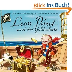 Leon Pirat und der Goldschatz: Vierfarbiges Bilderbuch