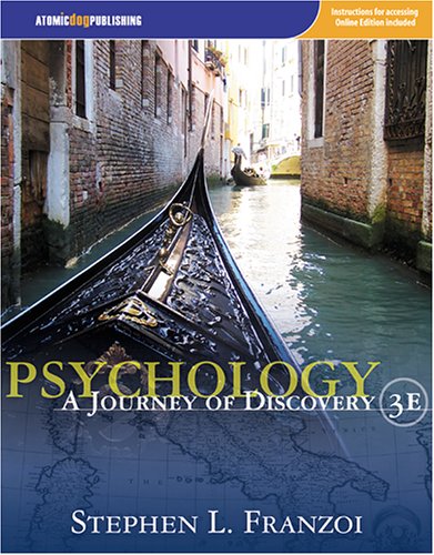Psychology: A Journey of Discovery, 3e