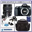 Canon EOS 60D 18MP CMOS Digital SLR Camera (Body) with 3.0-Inch LCD & Canon EF 28-135mm f/3.5-5.6 IS USM Lens PLUS Exclusive Willoughby's Bundle Offer Pack # 1
