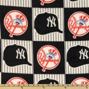 60-Wide-MLB-Fleece-New-York-Yankees-Blocks-Blue-Red-White-Fabric-By-The-Yard
