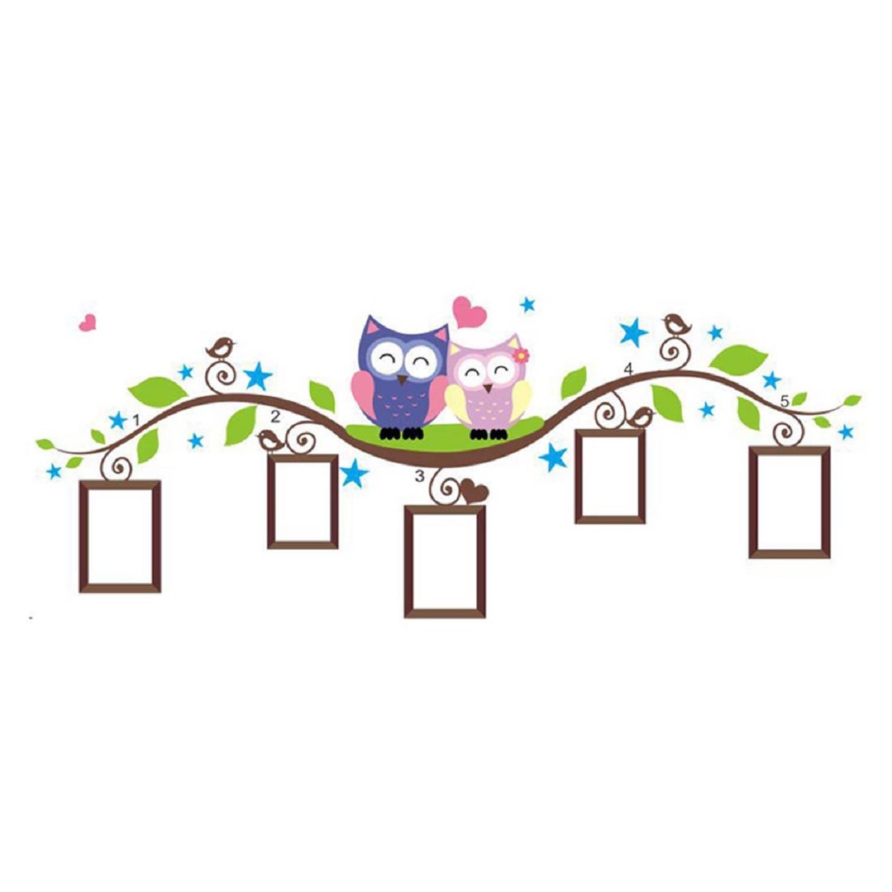 Sandistore Couple Owl Family
