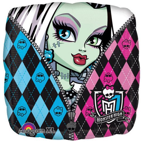 Image of Monster High Characters Foil Balloon Party Accessory
