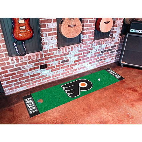 PHILADELPHIA FLYERS GOLF PUTTING CARPET RUNNER RUG