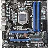 MSI P55M-GD41 Intel Core i7 & Core i5 / LGA1156/ Intel P55/ 4DDR3-2133(OC)/ CrossFireX/GbE/ Micro ATX Motherboard