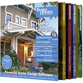 Better Homes and Gardens Home Designer 7.0 [OLD VERSION] by Chief Architect