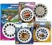 ViewMaster 4-Sets, Wild Animals & NEW Dinosaurs - + Bonus Reel - 13 Reels