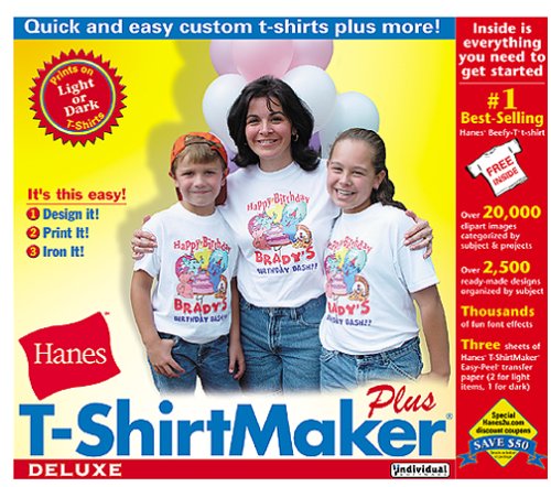 Childrens Toyshop  Software : Hanes T-ShirtMaker Deluxe 2.0