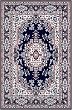 Home Dynamix Premium 7069-300 Polypropylene 3-Feet 7-Inch By 5-Feet 2-Inch Area Rug, Navy