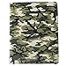 HDE Rotating iPad Case Magnetic Folding Leather Cover Folio Flip Stand for Apple iPad 2 iPad 3 iPad 4 (Green Camo)