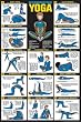 Beginning Yoga Fitness Chart