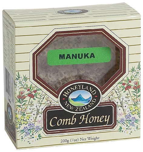 Honeyland Manuka Comb Honey, 7-Ounce Tub (Pack of 2)