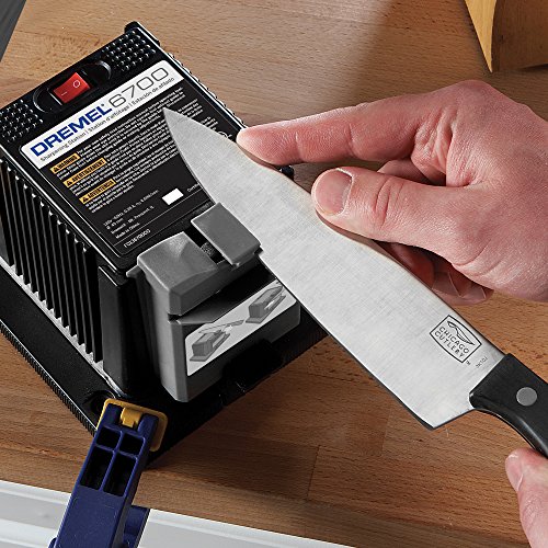Dremel 6700 01 Sharpening Station for Drill Bits Knives Chisels and