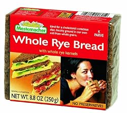Mestemacher Whole Rye Bread, 8.8-Ounce Packages (Pack of 11)