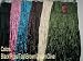 Ladies Sizes S/M/L/XL Filament Velour Knit Crussed Pannier Full Tier Skirts, (Prepack=36 PCS or 72 PCS, Assorted Sizes/Colors)