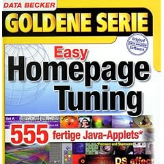 Easy Homepage Tuning, 1 CD-ROM 555 fertige Java-Applets. F�r Windows 95C/98(SE)/Me/2000/NT4(SP6). Shareware und Freeware