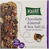 Kashi Chewy Granola Bars, Chocolate Almond and Sea Salt with Chia, 7.4 Ounce