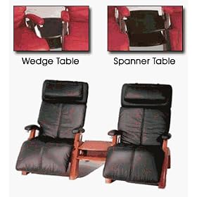 Perfect Chair Wedge Spanner Table in Dark Walnut Perfect Chair Wedge Spanner Table in Dark Walnut