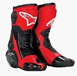 ALPINESTARS SMX PLUS RED MOTORCYCLE BOOTS 40/6.5
