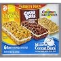 General Mills Milk N Cereal Bars Variety Pack(Honey Nut Cheerios,Cocoa Puffs,Cinnamon Toast Crunch) 6 Bars Per Box [2 Pack]