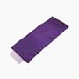 Aromatherapy Eye Pillow -Purple Satin - Microwavable Warm & Cold Travel Pack Included
